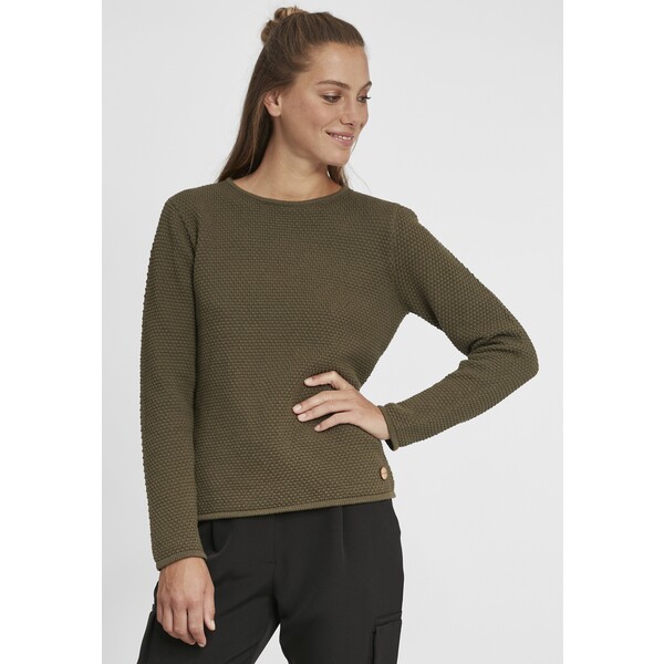 Oxmo OXHELEN Sweter ivy green 1OX21I013-N11