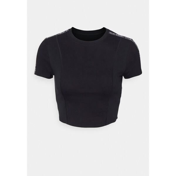 Calvin Klein Performance T-shirt z nadrukiem black CKA41D02E-Q11