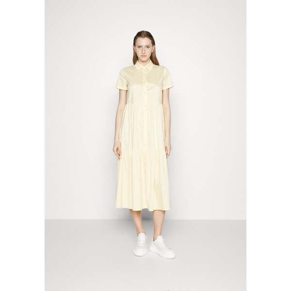 HUGO KENNISH Sukienka koszulowa light/pastel yellow HU721C0IS-E11