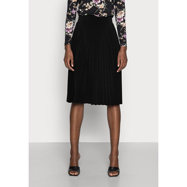 Anna Field Plisse A-line mini skirt Spódnica trapezowa black AN621B08P-Q11