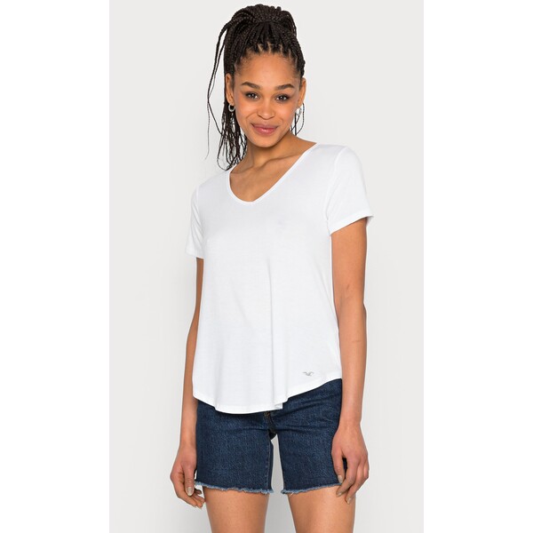 Hollister Co. T-shirt basic bright white H0421D0EE-A11