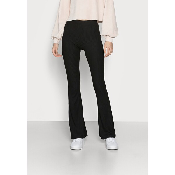 ONLY Tall ONLNELLA FLARED PANT Spodnie materiałowe black OND21A048-Q11