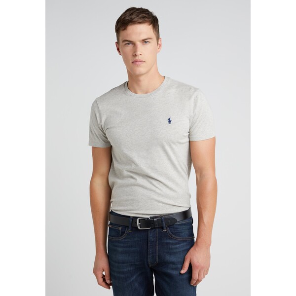 Polo Ralph Lauren CUSTOM SLIM FIT COTTON T-SHIRT T-shirt basic grey PO222O045-C11