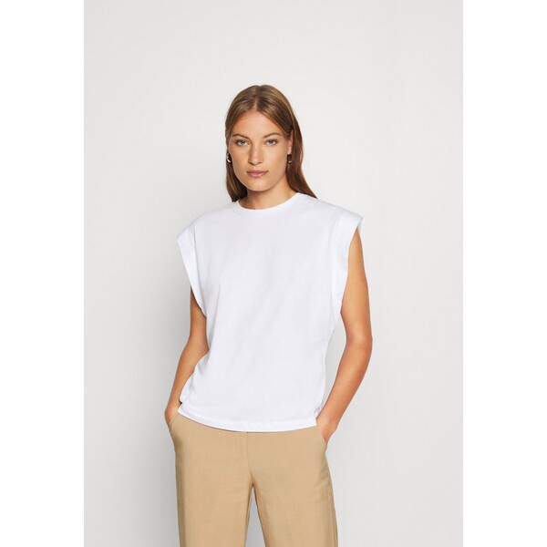 Trendyol T-shirt basic white TRU21D015-A11