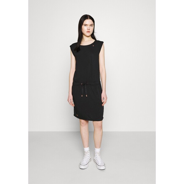 Ragwear MASCARPONE Sukienka letnia black R5921C08P-Q11