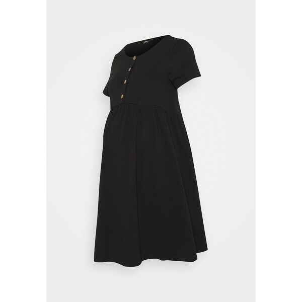 ONLY MATERNITY OLMLILLI BADYDOLL DRESS Sukienka z dżerseju black ON329F000-Q11