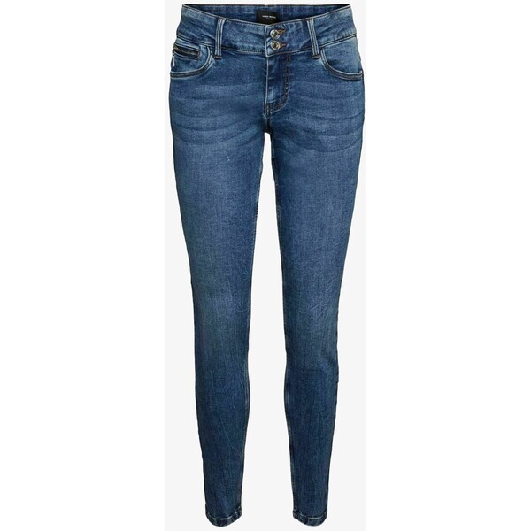 Vero Moda Jeansy Skinny Fit medium blue denim VE121N0U3-K11
