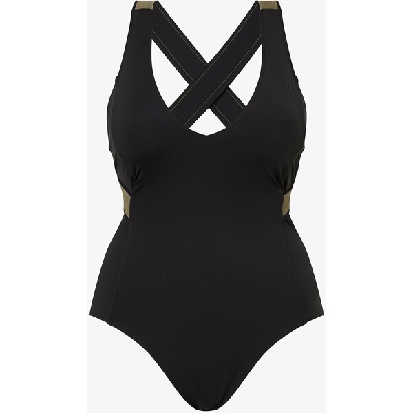 Calvin Klein Swimwear Kostium kąpielowy black C1781G02M-Q11