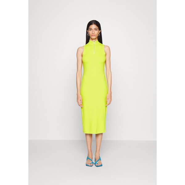 HUGO NERIE Sukienka z dżerseju bright yellow HU721C0KY-E11