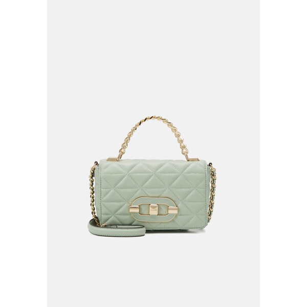 ALDO NANALEDAR Torebka mint/gold-coloured A0151H0VT-M11