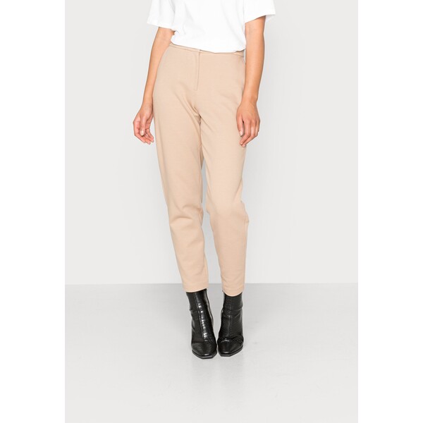Tommy Hilfiger MICHELLE TAPERED TEXTURED PANT Spodnie materiałowe beige TO121A0DS-B11