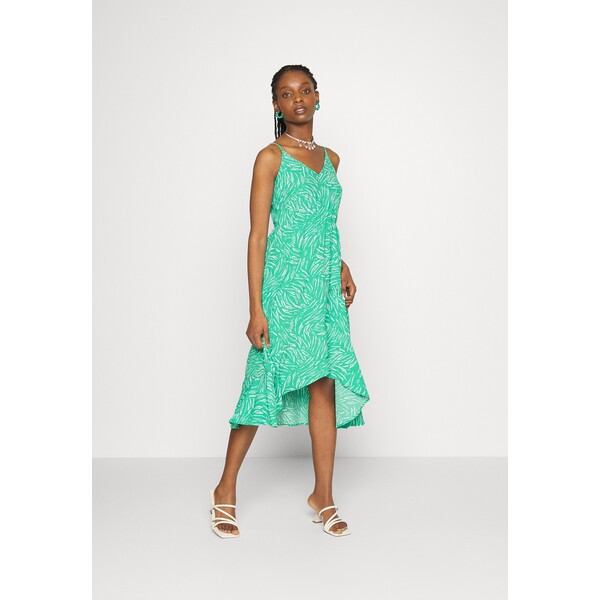 Vero Moda Petite VMCATCH SINGLET CALF DRESS Sukienka letnia holly green VM021C0EU-M11