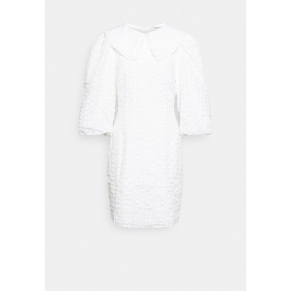 NA-KD BALLON SLEEVE DRESS Sukienka letnia white NAA21C0RX-A11