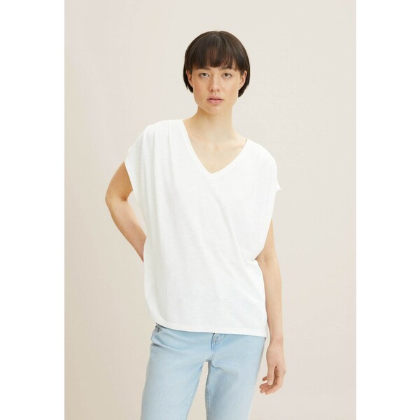 TOM TAILOR T-shirt basic whisper white TO221D1E1-A11