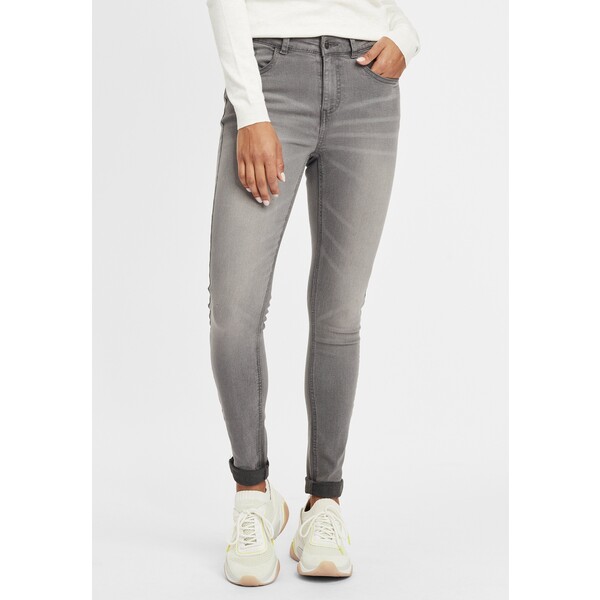 Oxmo OXLENNA Jeansy Relaxed Fit grey denim 1OX21N001-C11