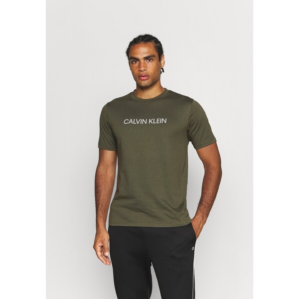 Calvin Klein Performance T-shirt z nadrukiem grape leaf CKA42D01X-N11