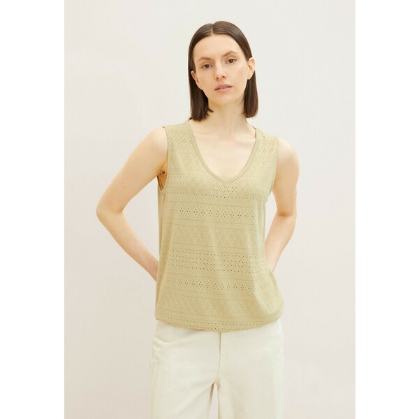 TOM TAILOR Top light moderate olive TO221D1E6-N11
