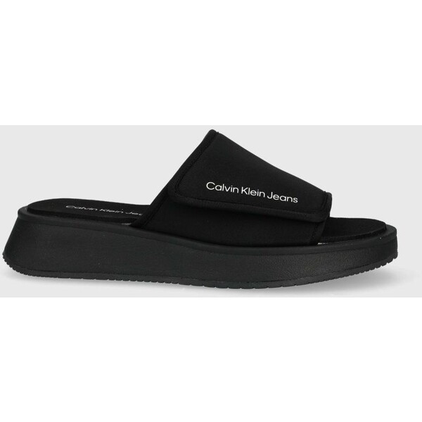 Calvin Klein Jeans klapki One-strap Sandal YW0YW00672.BDS