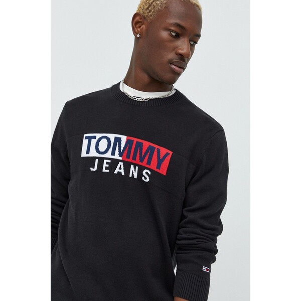 Tommy Jeans sweter bawełniany DM0DM13755.9BYY DM0DM13755.9BYY