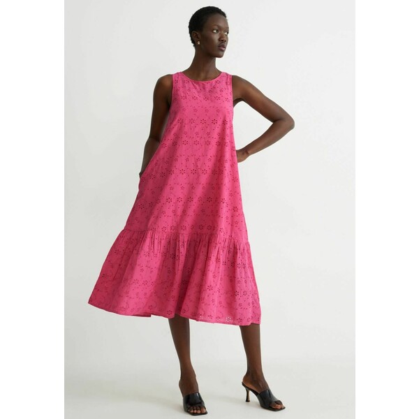 C&A Premium Sukienka letnia pink C6H21C01W-J11