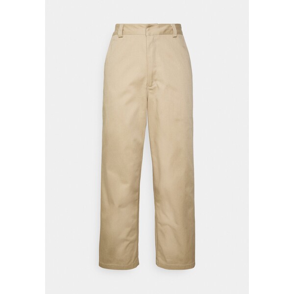 HUF SKATE PANT Spodnie materiałowe tan H0H21A007-B11