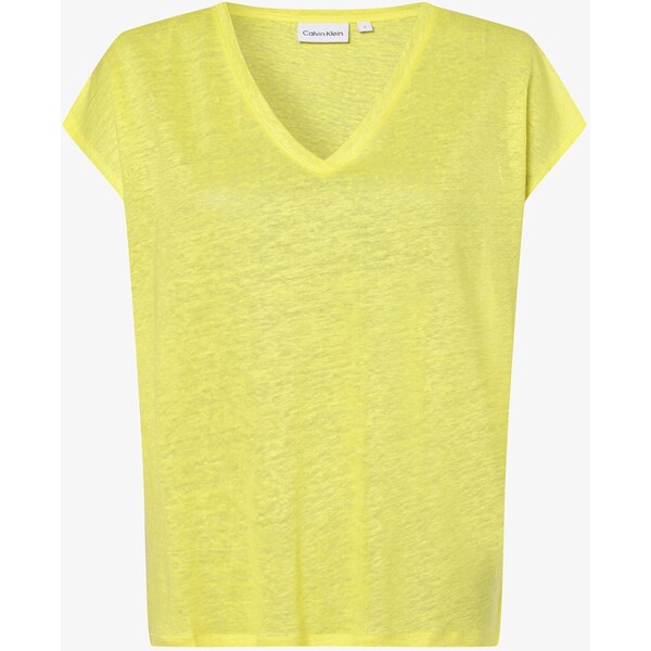 Calvin Klein T-shirt basic gelb 6CA21D06F-A11