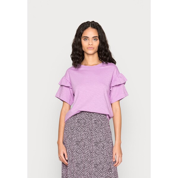 Selected Femme SLFRYLIE FLORENCE TEE T-shirt basic african violet SE521D0H6-I11