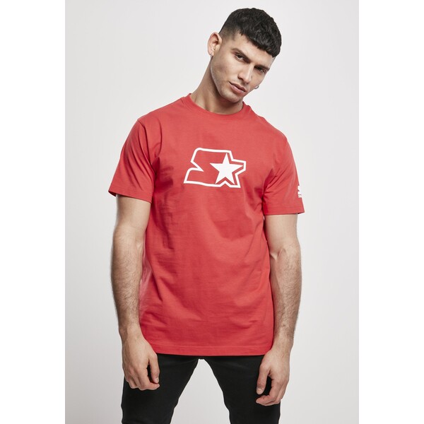 Starter T-shirt z nadrukiem starter red X1122O00Z-G11