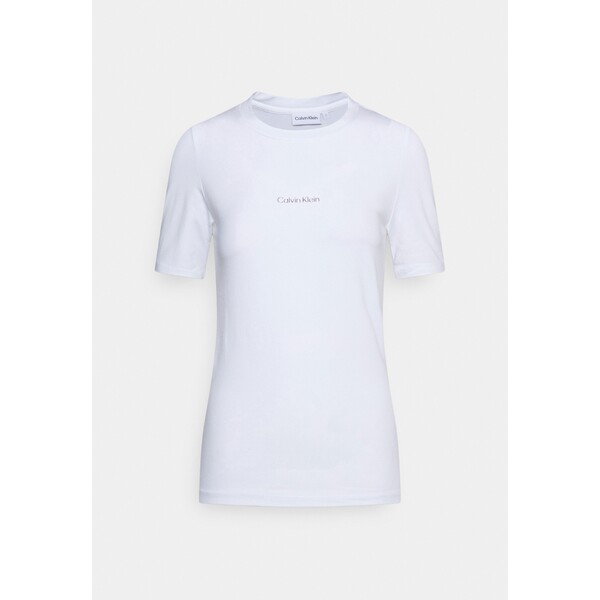 Calvin Klein MICRO LOGO TEE T-shirt basic bright white 6CA21D04Q-A11