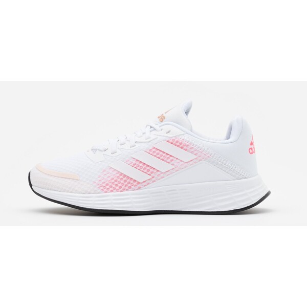 adidas Performance DURAMO SL Obuwie do biegania treningowe footwear white/signal pink AD541A1MM-A11