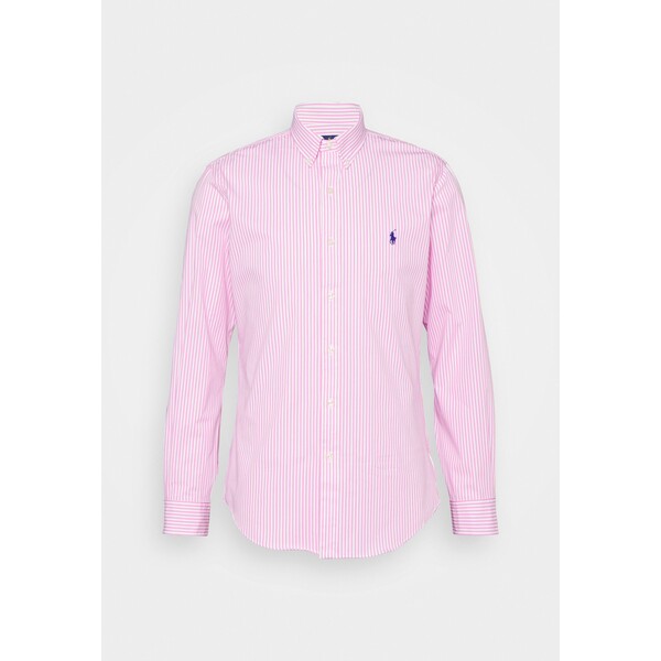 Polo Ralph Lauren LONG SLEEVE SPORT Koszula pink/white PO222D0SV-J11
