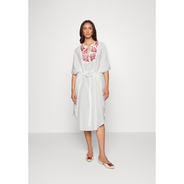 Max Mara Leisure NEGRAR DRESS Sukienka letnia bianco ottico M1X81H012-A11