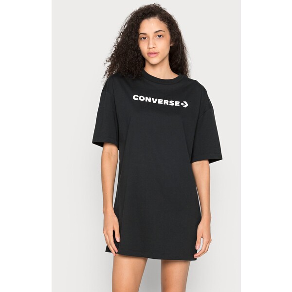 Converse WORDMARK TEE Sukienka letnia black CO421C013-Q11