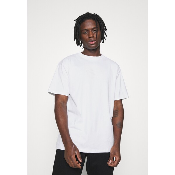Karl Kani SIGNATURE TEE UNISEX T-shirt z nadrukiem white KK121001H-A11