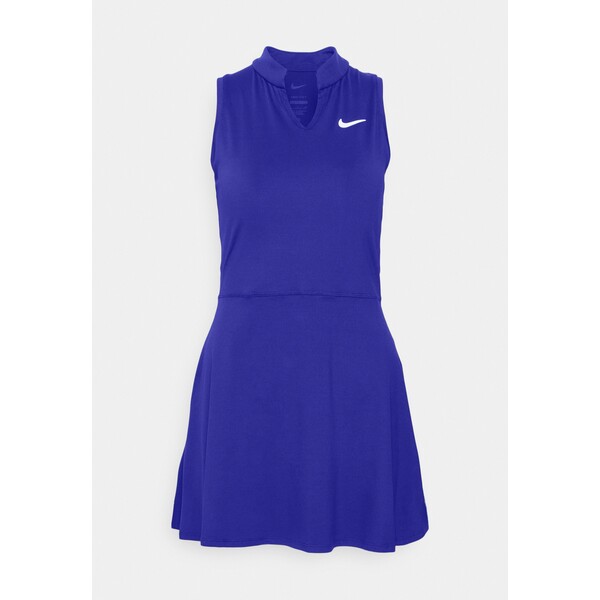 Nike Performance VICTORY DRESS Sukienka sportowa deep royal blue/white N1241L02H-K11