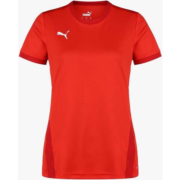 Puma TEAMGOAL T-shirt z nadrukiem puma red/chili pepper PU141D0II-G11