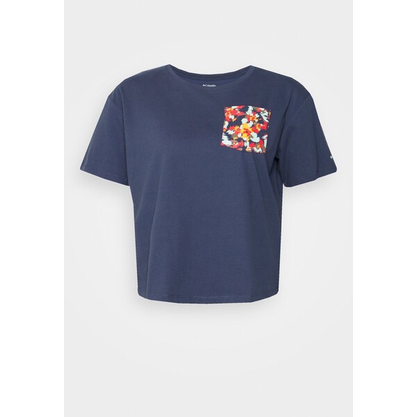 Columbia ALPINE WAY™ POCKET TEE T-shirt z nadrukiem nocturnal C2341D022-K11