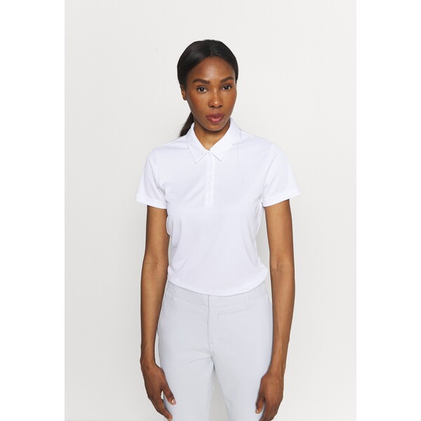 adidas Golf WOMENS PERFORMANCE Koszulka polo white TA441D01Q-A11