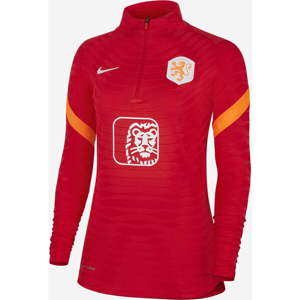 Damska treningowa koszulka piłkarska Nike Dri-FIT Holandia Strike