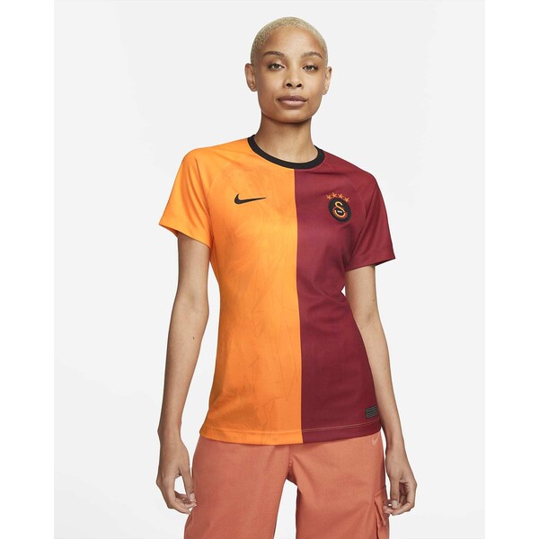 Damska koszulka piłkarska z krótkim rękawem Nike Dri-FIT Galatasaray 2022/23 (wersja domowa)