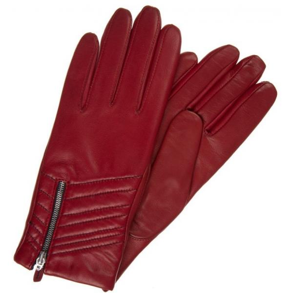 Roeckl COSMOPOLITAN Rękawiczki pięciopalcowe red/silver R1351A00H-G11