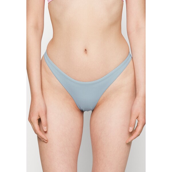 Weekday BRAZILIAN MINI BOTTOM Dół od bikini light grey blue WEB81I01X-C12