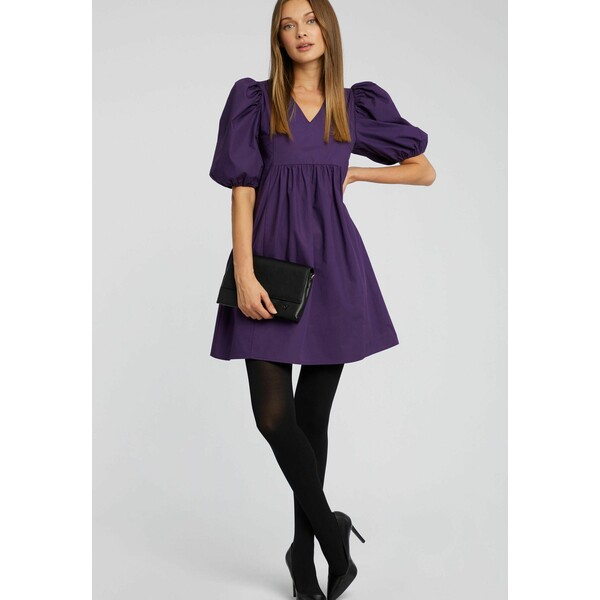 WÓLCZANKA Sukienka koszulowa purple WOS21C01W-I11