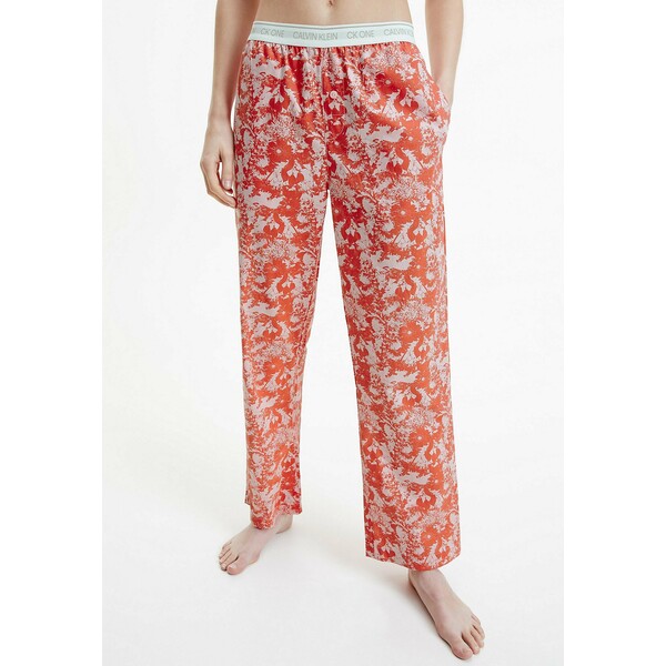 Calvin Klein Underwear SLEEP PANT Spodnie od piżamy solar floral print pink shell C1181O01N-J12