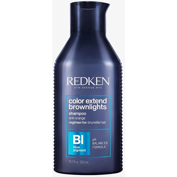Redken COLOR EXTEND BROWNLIGHTS SHAMPOO | ANTI RED AND ANTI ORANGE SHAMPOO FOR BROWN HAIR Szampon - REZ31H00W-S11