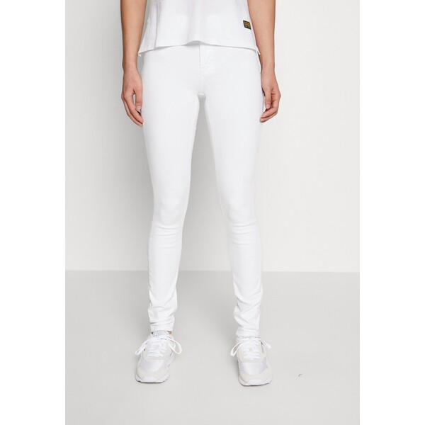 ONLY ONLBLUSH MID Jeansy Skinny Fit white ON321N186-A11