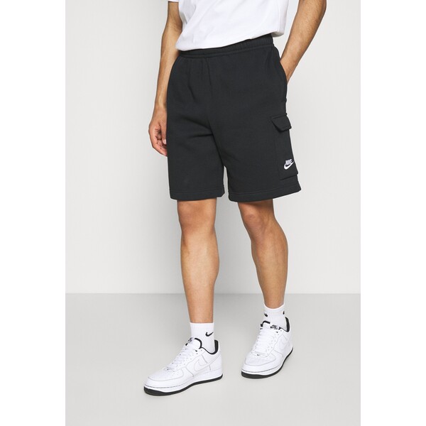 Nike Sportswear CLUB BB Spodnie treningowe black NI122E090-Q11