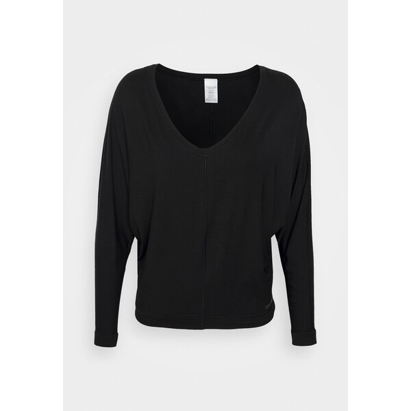 Calvin Klein Underwear SOPHISTICATED V NECK Koszulka do spania black C1181Q029-Q11