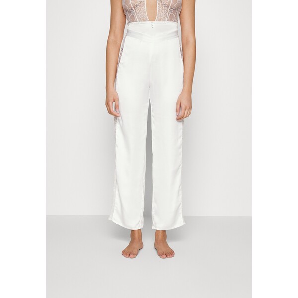 Etam FEUILLAGE PANTALON Spodnie od piżamy white perle ET981O0CG-A11