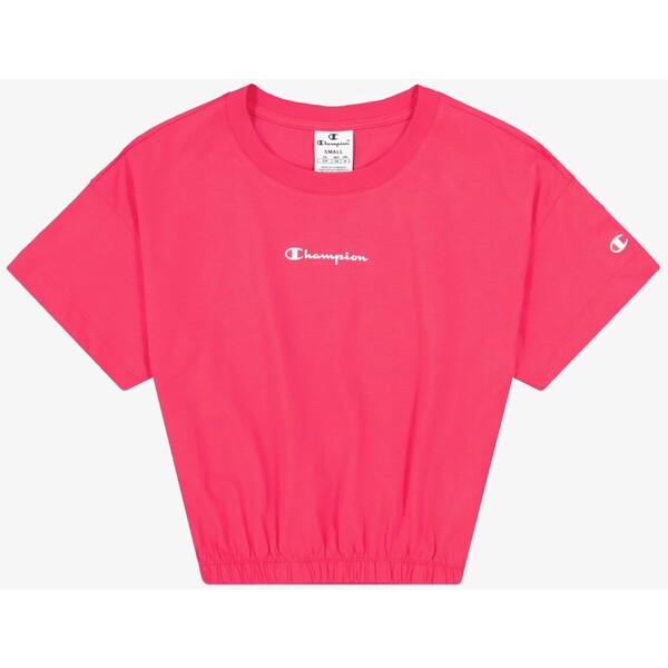 Champion CREWNECK T-shirt basic pink C7641D05G-J11